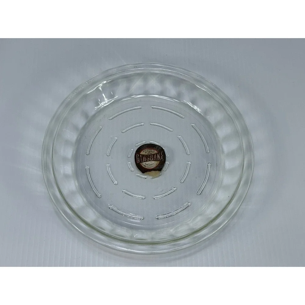 VTG Glasbake‎ Pie Plate 244 1/2  9
